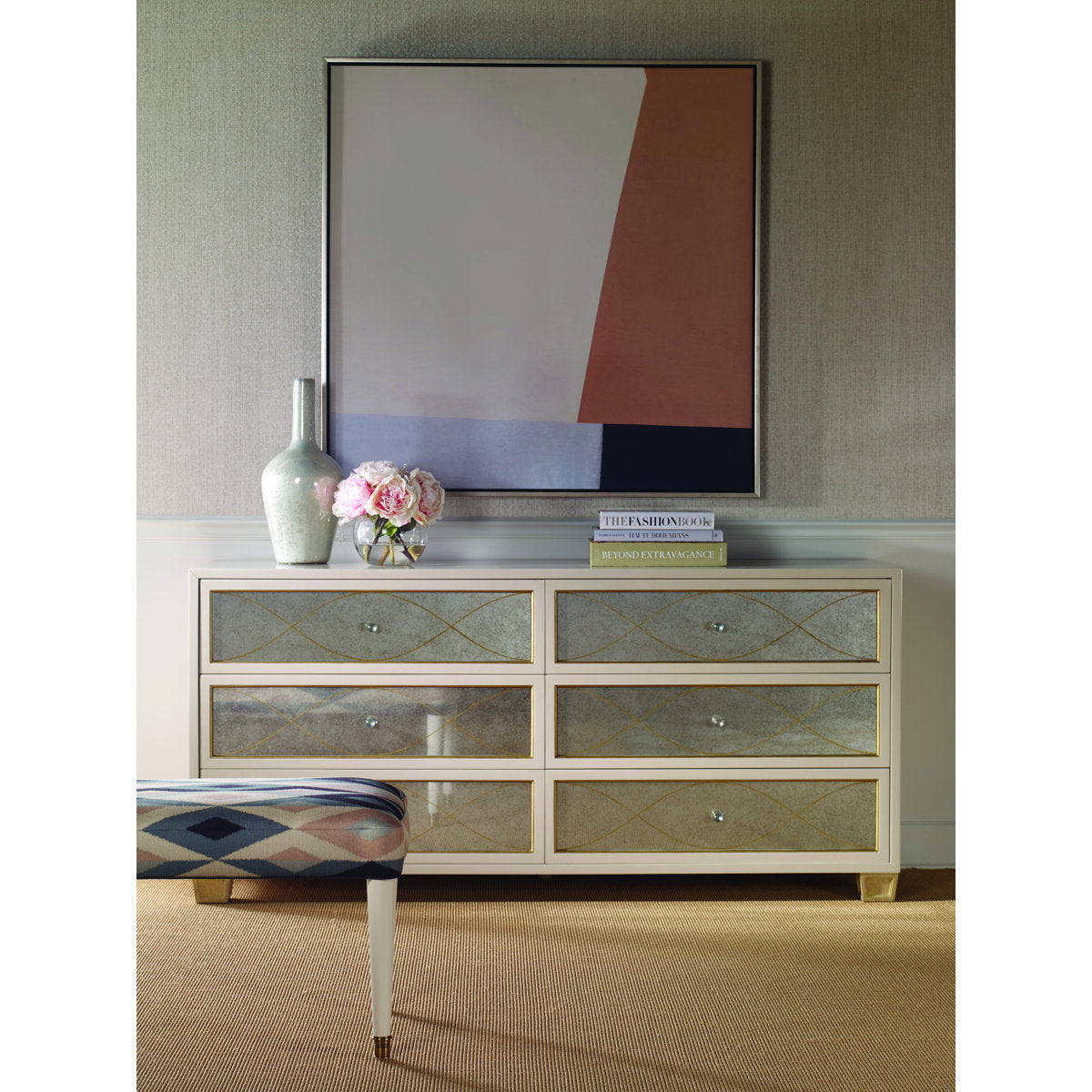 Avery 6 - Drawer Solid Wood Dresser