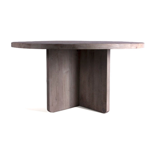 Axel Round Solid Wood Dining Table