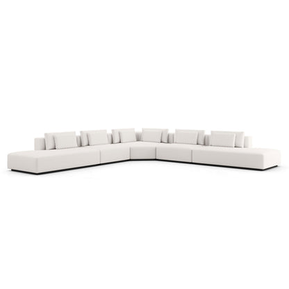 Modloft Spruce 173 Wide Revolution Performance Fabric Symmetrical Modular Corner Sectional