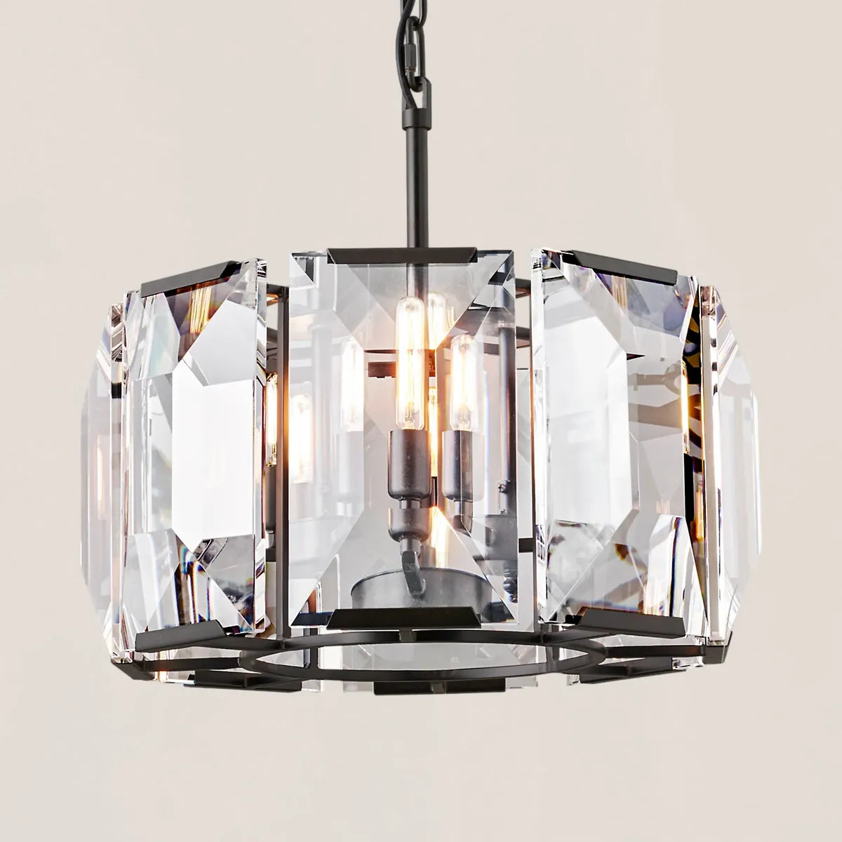 Harlow Crystal Round Chandelier