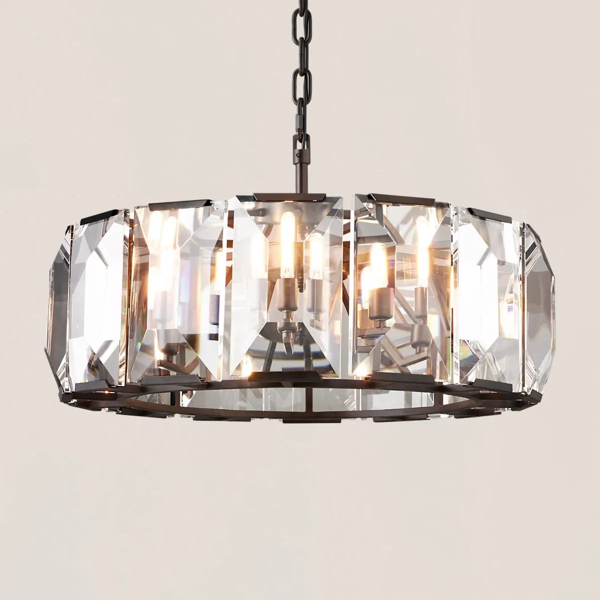Harlow Crystal Round Chandelier