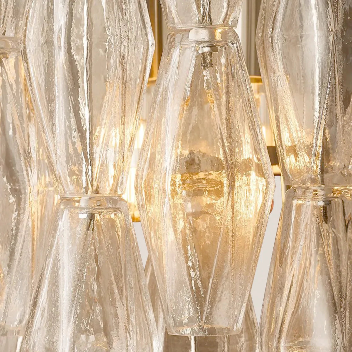 Chiara Glass Short Wall Sconce