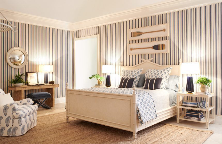 Mr And Mrs Howard Bambu Queen Solid Wood Low Profile Standard Bed
