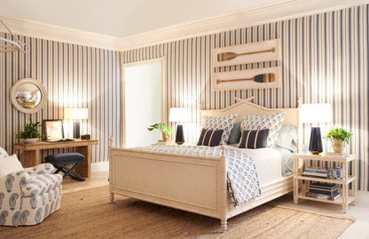 Mr And Mrs Howard Bambu Queen Solid Wood Low Profile Standard Bed