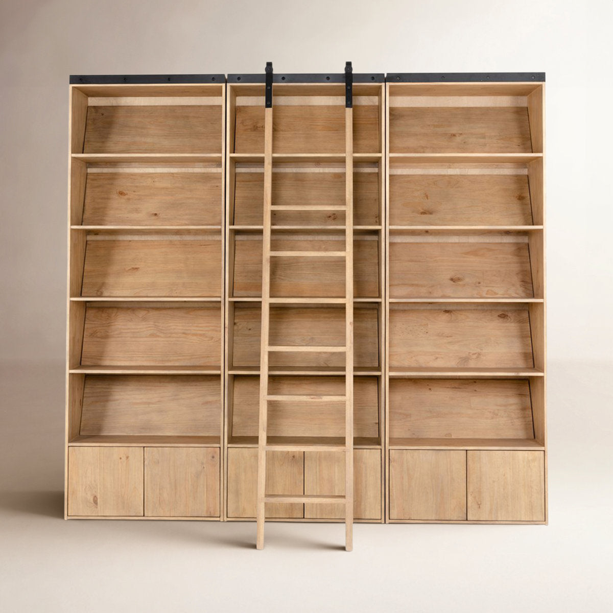 Bane Solid Wood Bookcase