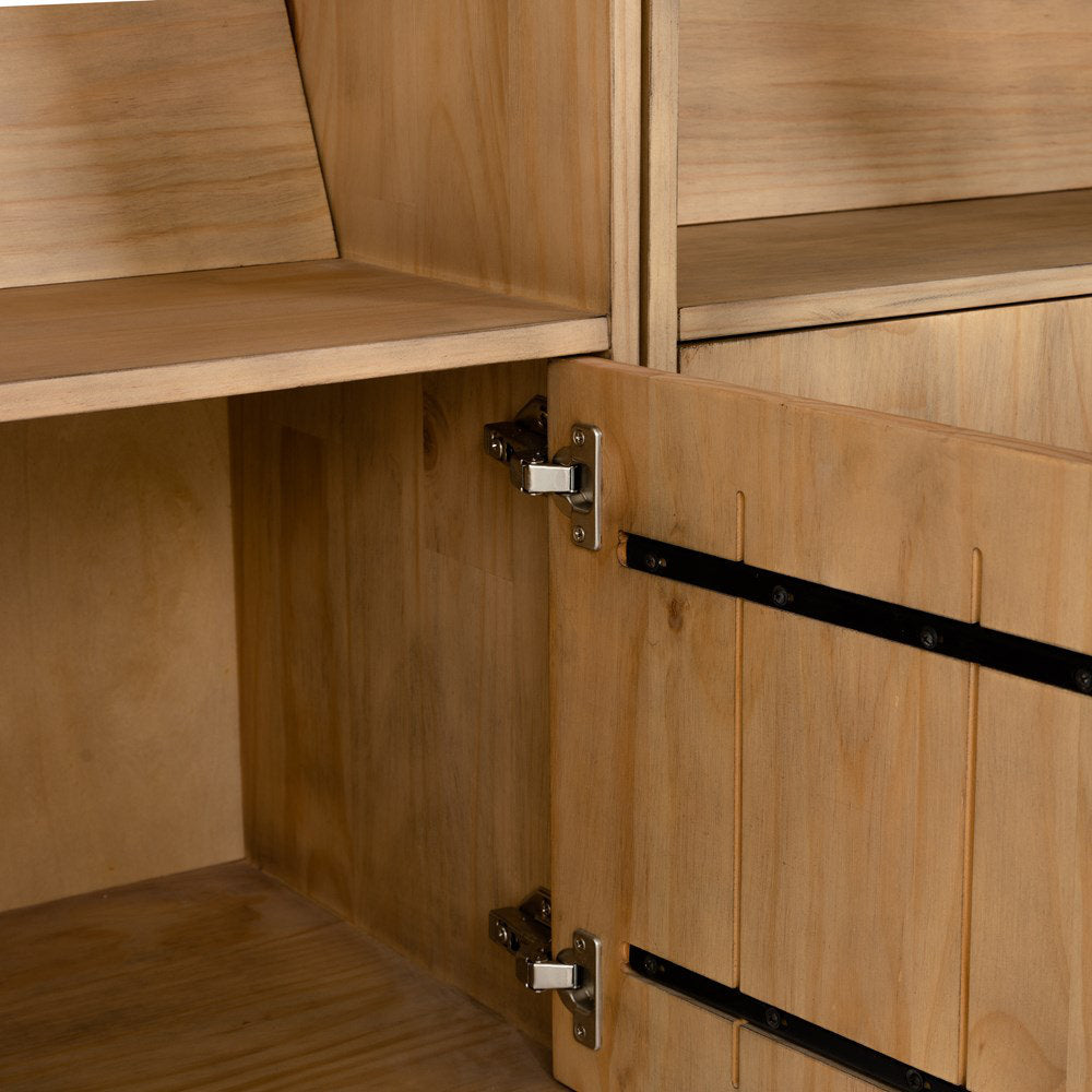 Bane Solid Wood Bookcase