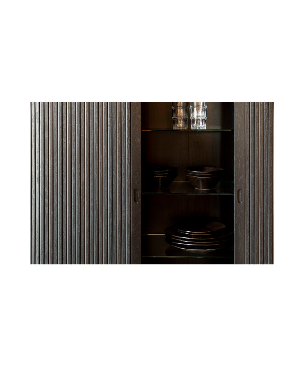 Barbier Solid Wood Accent Cabinet