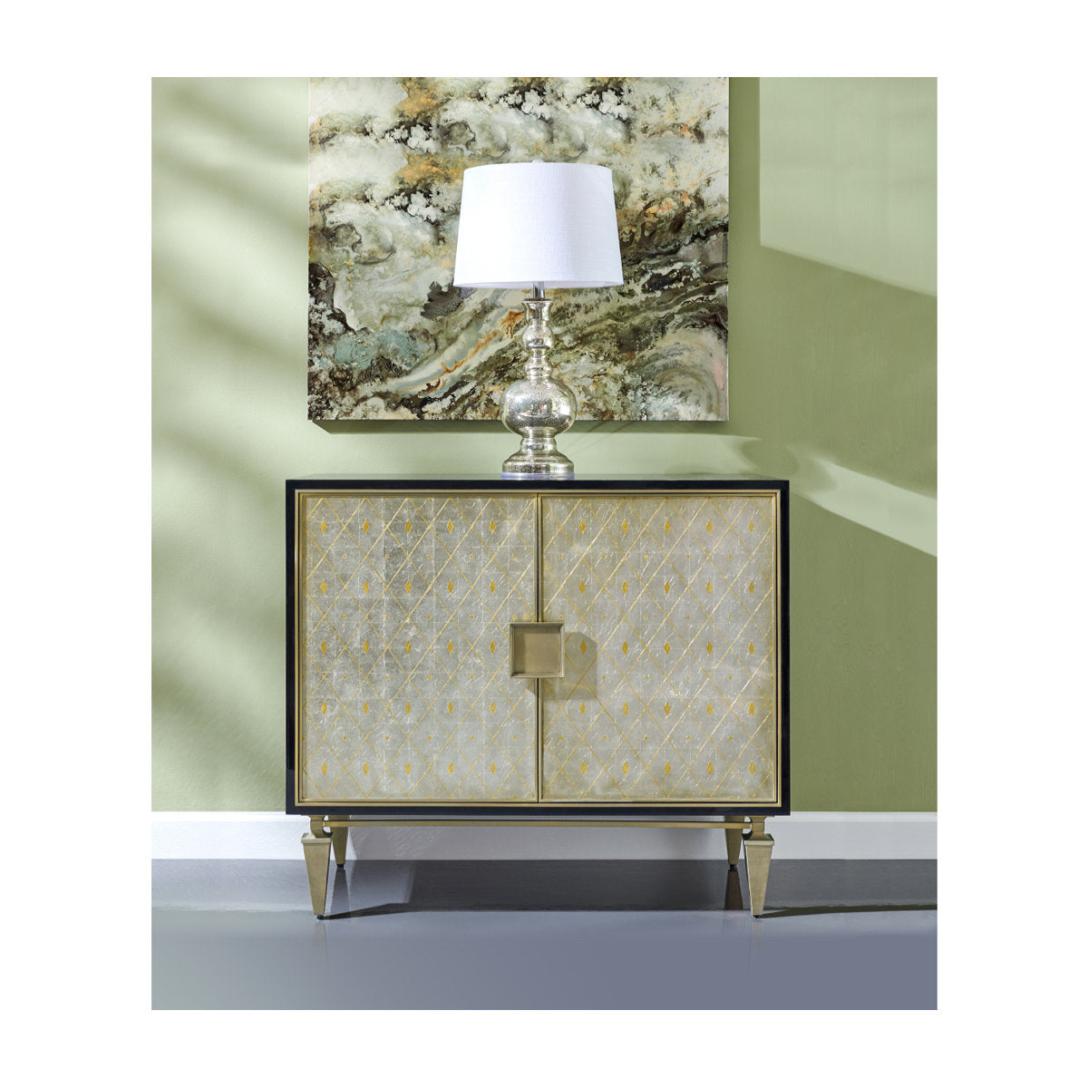Barcelona Solid Wood Accent Cabinet