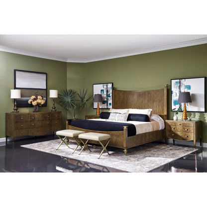 Barcelona Solid Wood Bed