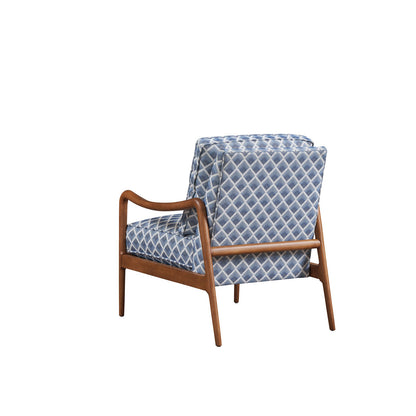 Barclay Butera Upholstery Armchair Chair with Ottoman