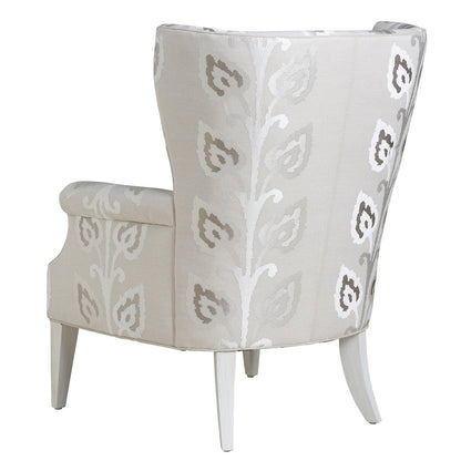 Barclay Butera Upholstery Armchair Chair with Ottoman