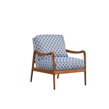 Barclay Butera Upholstery Armchair Chair with Ottoman