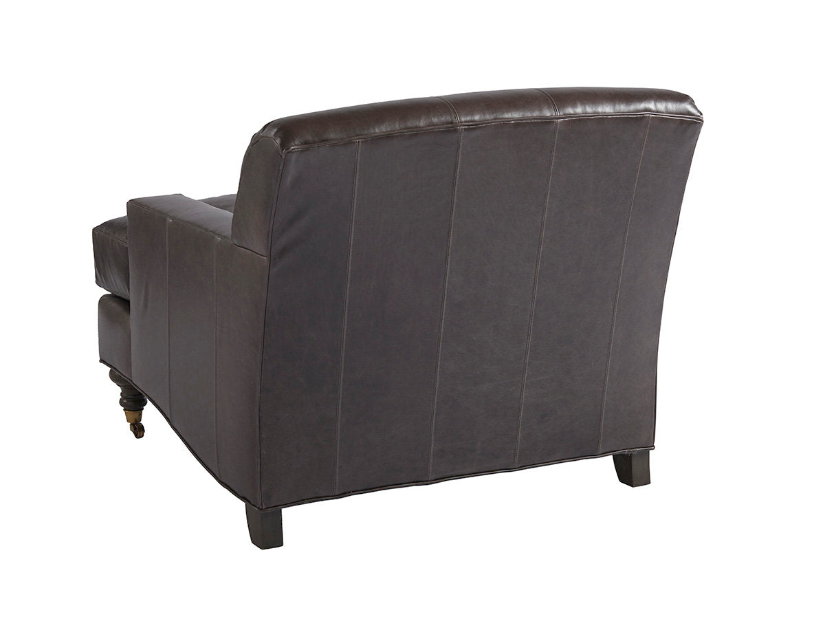 Barclay Butera Upholstery Armchair Chair with Ottoman