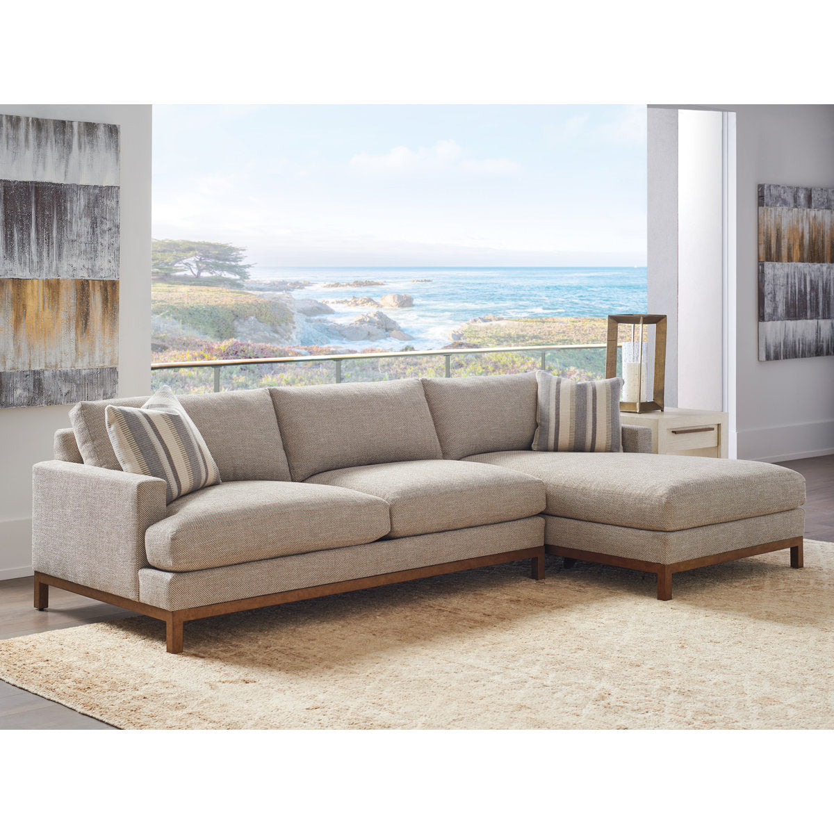 Barclay Butera Upholstery Chaise Sectional