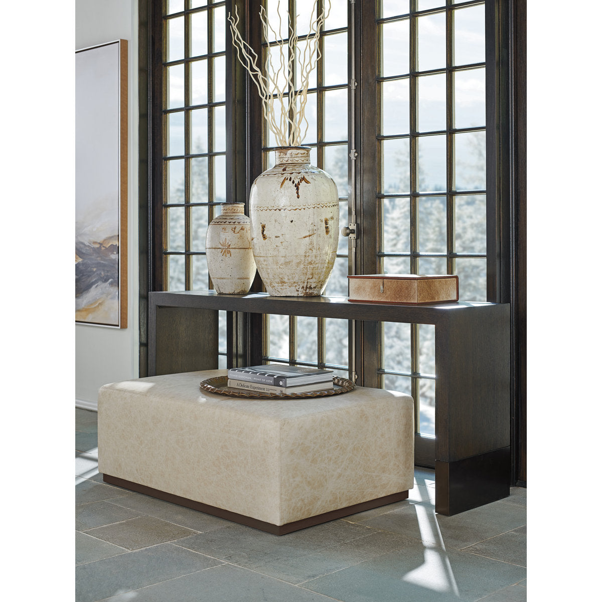 Barclay Butera Upholstery Ottoman