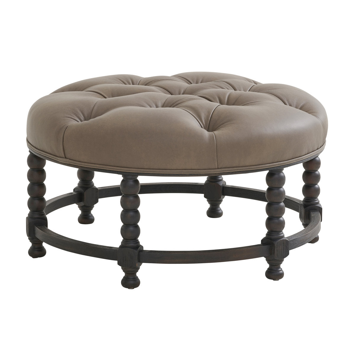 Barclay Butera Upholstery Round Ottoman