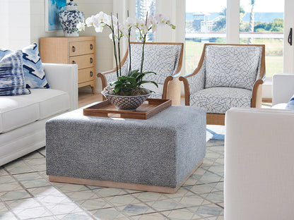 Barclay Butera Upholstery Square Ottoman