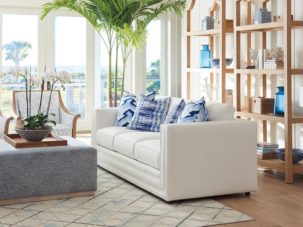 Barclay Butera Upholstery Square Ottoman