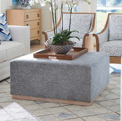 Barclay Butera Upholstery Square Ottoman