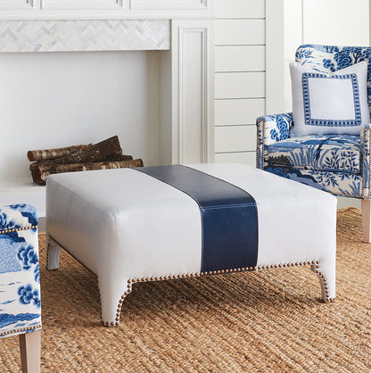 Barclay Butera Upholstery Square Ottoman
