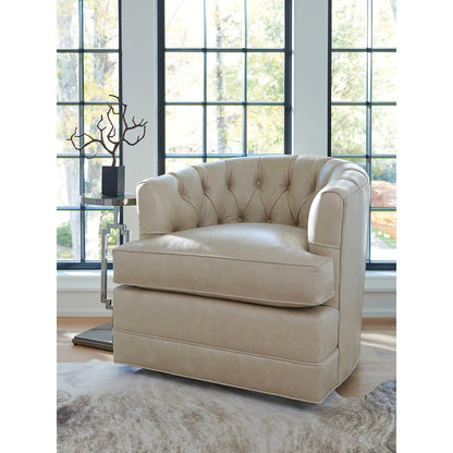 Barclay Butera Upholstery Swivel Barrel Chair