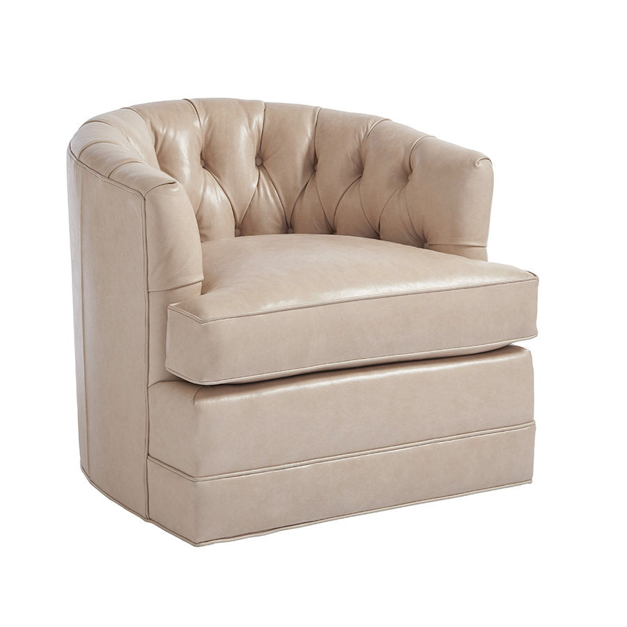 Barclay Butera Upholstery Swivel Barrel Chair