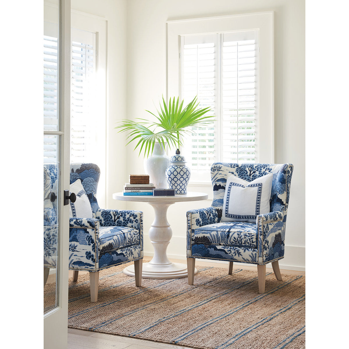 Barclay Butera Upholstery Wingback Chair