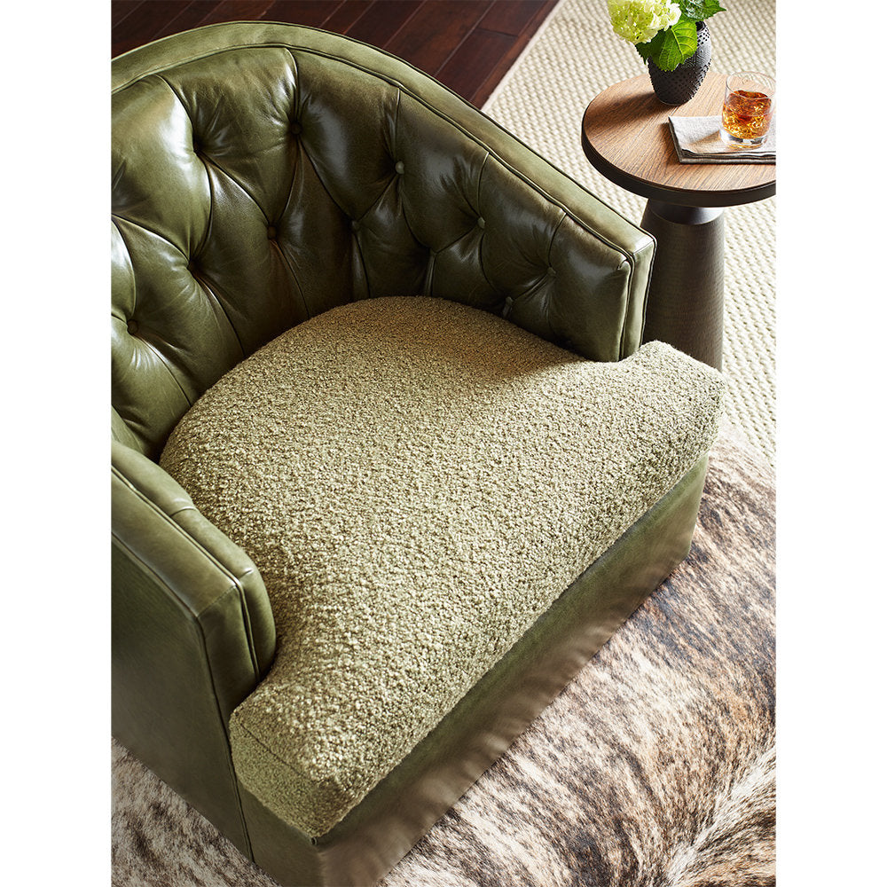Bardot Swivel Barrel Chair
