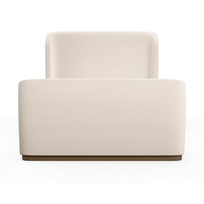 Barrow Upholstered Wingback Bed