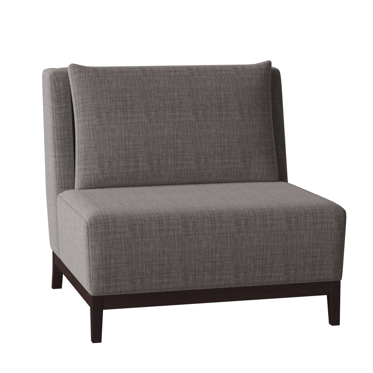 Duralee Barton 35 Wide Polyester Down Cushion Slipper Chair