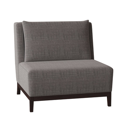 Duralee Barton 35 Wide Polyester Down Cushion Slipper Chair