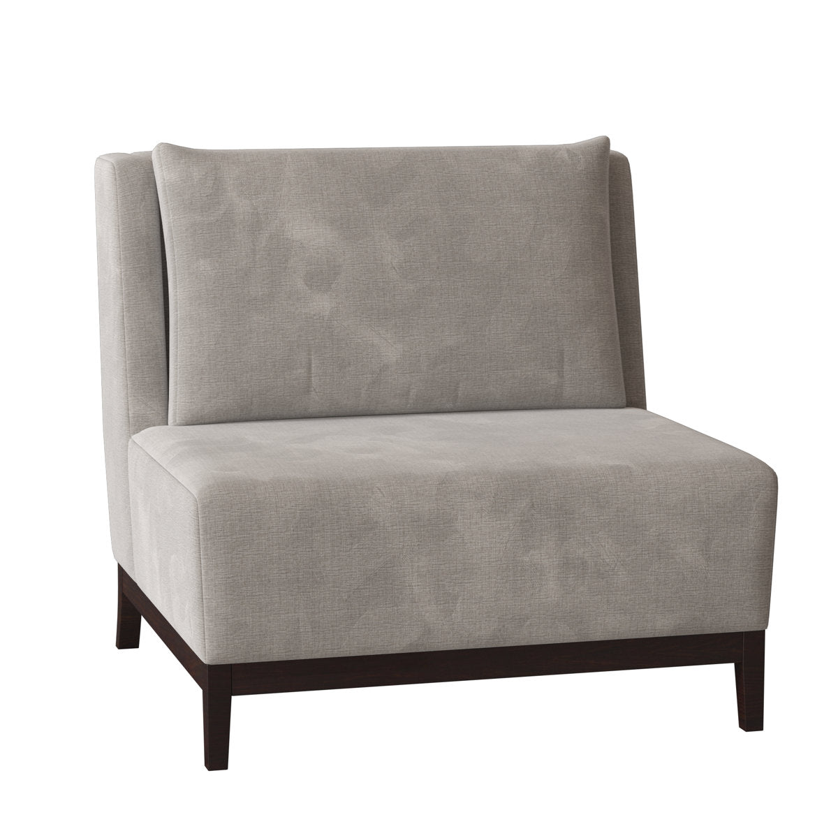 Duralee Barton 35 Wide Polyester Down Cushion Slipper Chair