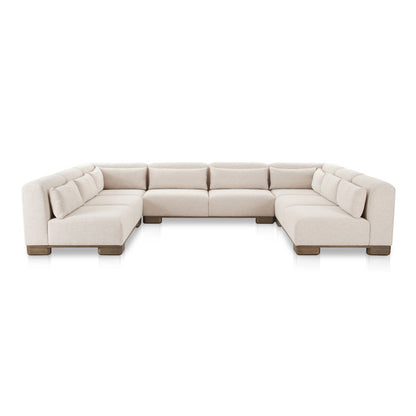 Beau U Shaped Modular Sectional Performance Fabric
