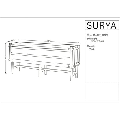 Becki Owens x Surya Altos Console Table