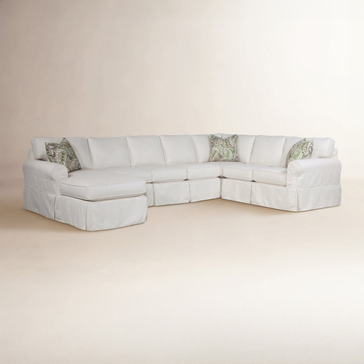 Bedford 4 - Piece Slipcover Chaise