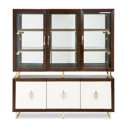 Belmont Place Lighted China Cabinet