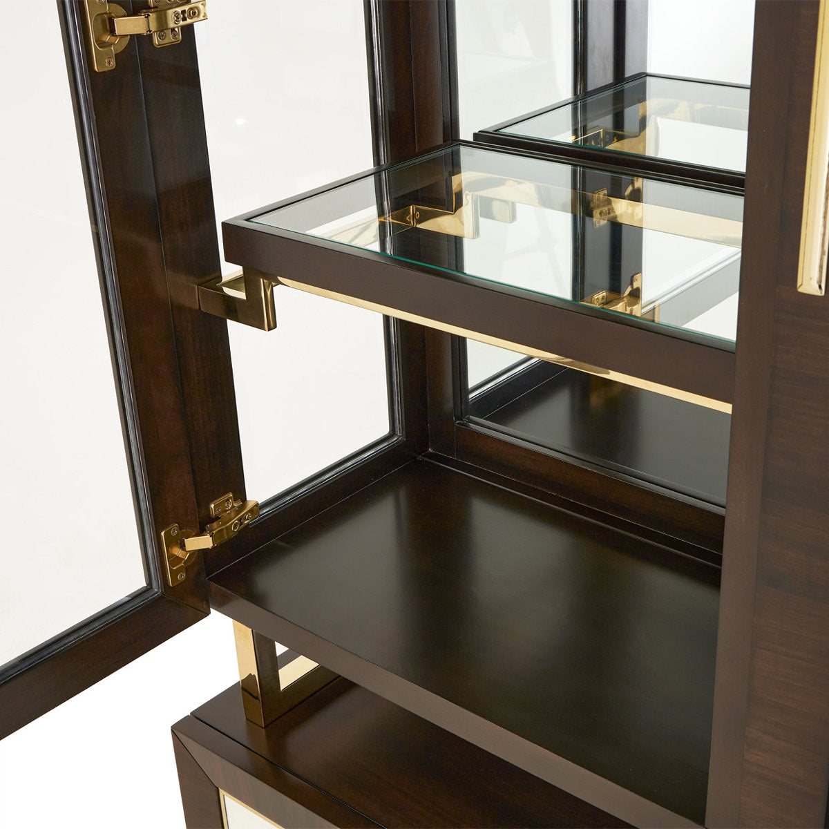 Belmont Place Lighted China Cabinet