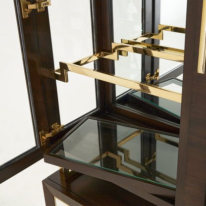 Belmont Place Lighted China Cabinet