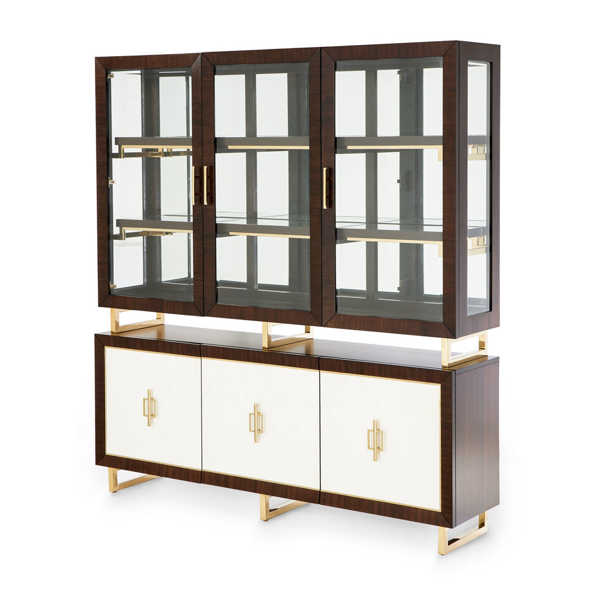 Belmont Place Lighted China Cabinet