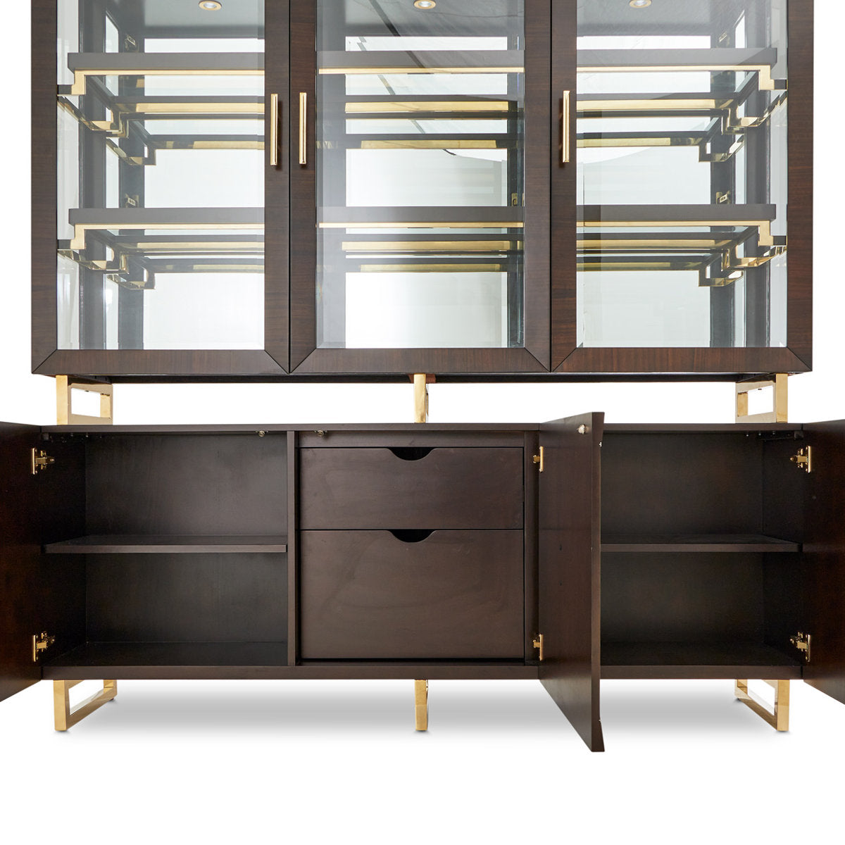 Belmont Place Lighted China Cabinet
