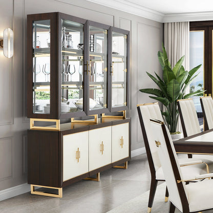 Belmont Place Lighted China Cabinet