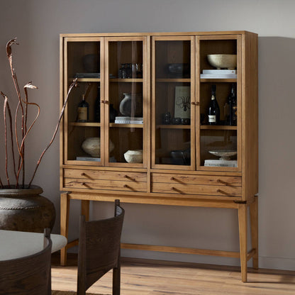Four Hands Bergstrom Cabinet Warm Natural Oak