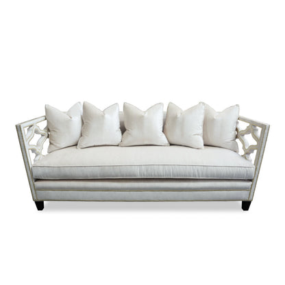 Haute House Home Berkeley 89 Velvet Tuxedo Arm Sofa