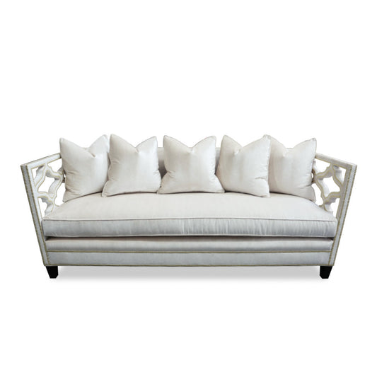 Haute House Home Berkeley 89 Velvet Tuxedo Arm Sofa