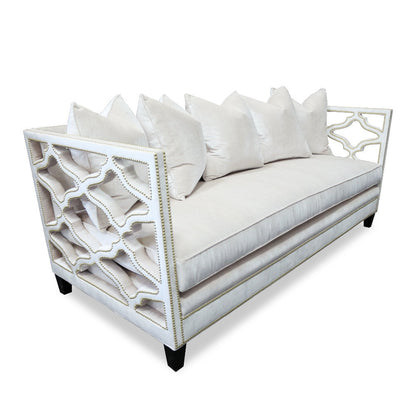 Haute House Home Berkeley 89 Velvet Tuxedo Arm Sofa