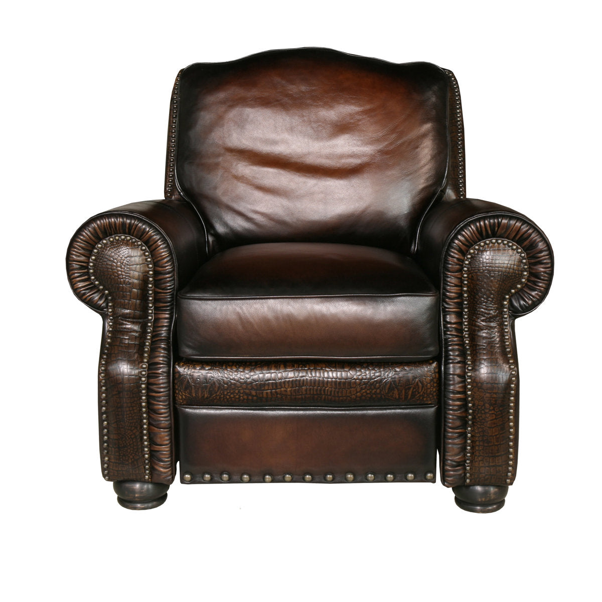 Eleanor Rigby Bethesda 74 W Genuine Leather Armchair