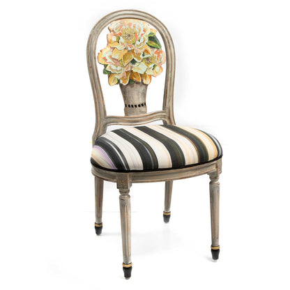 Mackenzie Childs Blooming Dining Chair