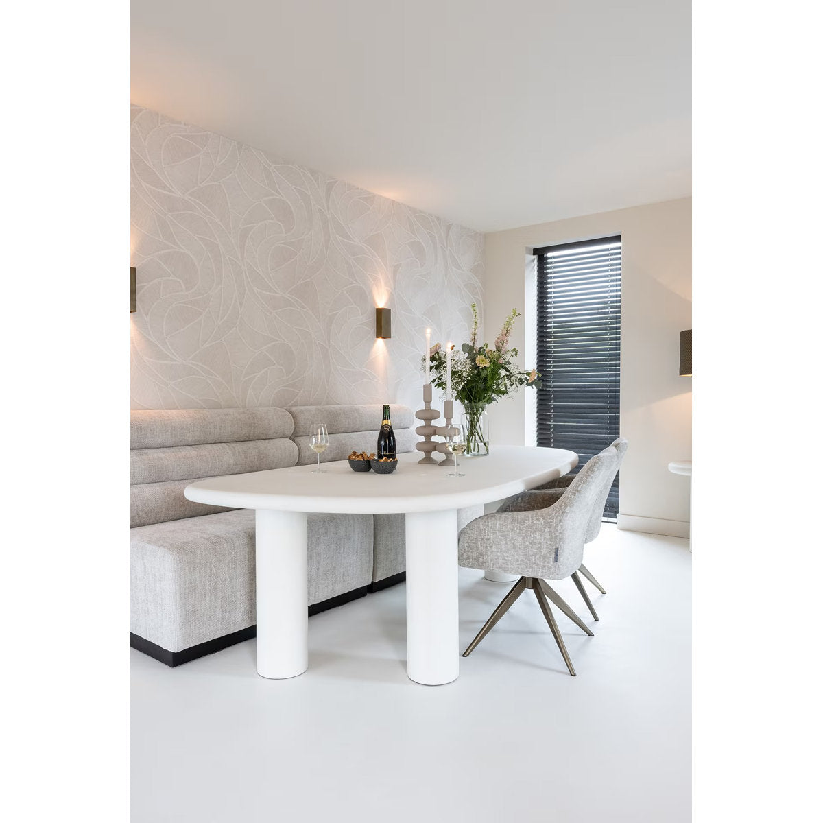 Oroa Bloomstone 46 L X 91 W Dining Table