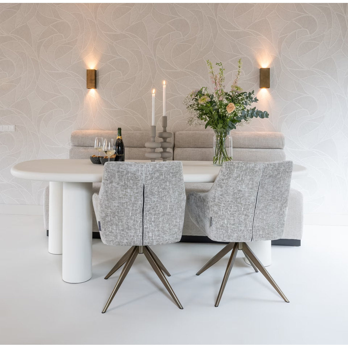 Oroa Bloomstone 46 L X 91 W Dining Table