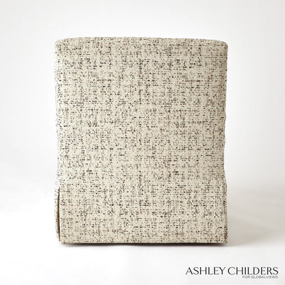 Ashley Childers Bolster Slipper Chair Truce Kona